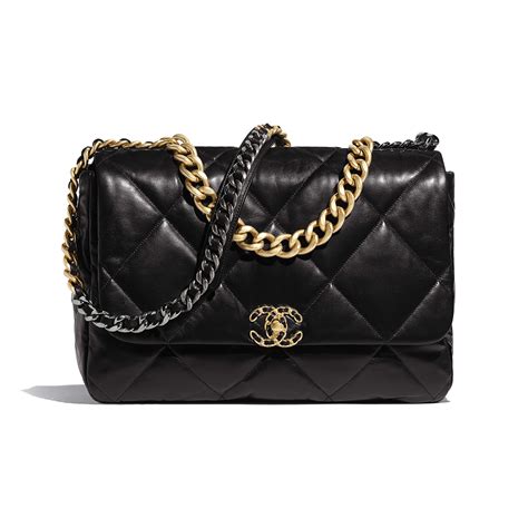 chanel maxi 19 flap|Chanel maxi flap bag lambskin.